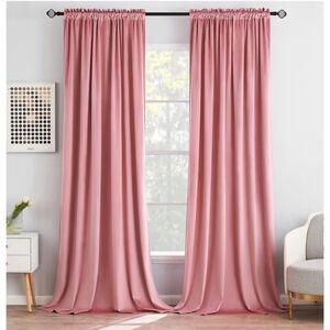 Elegant Pink Curtains